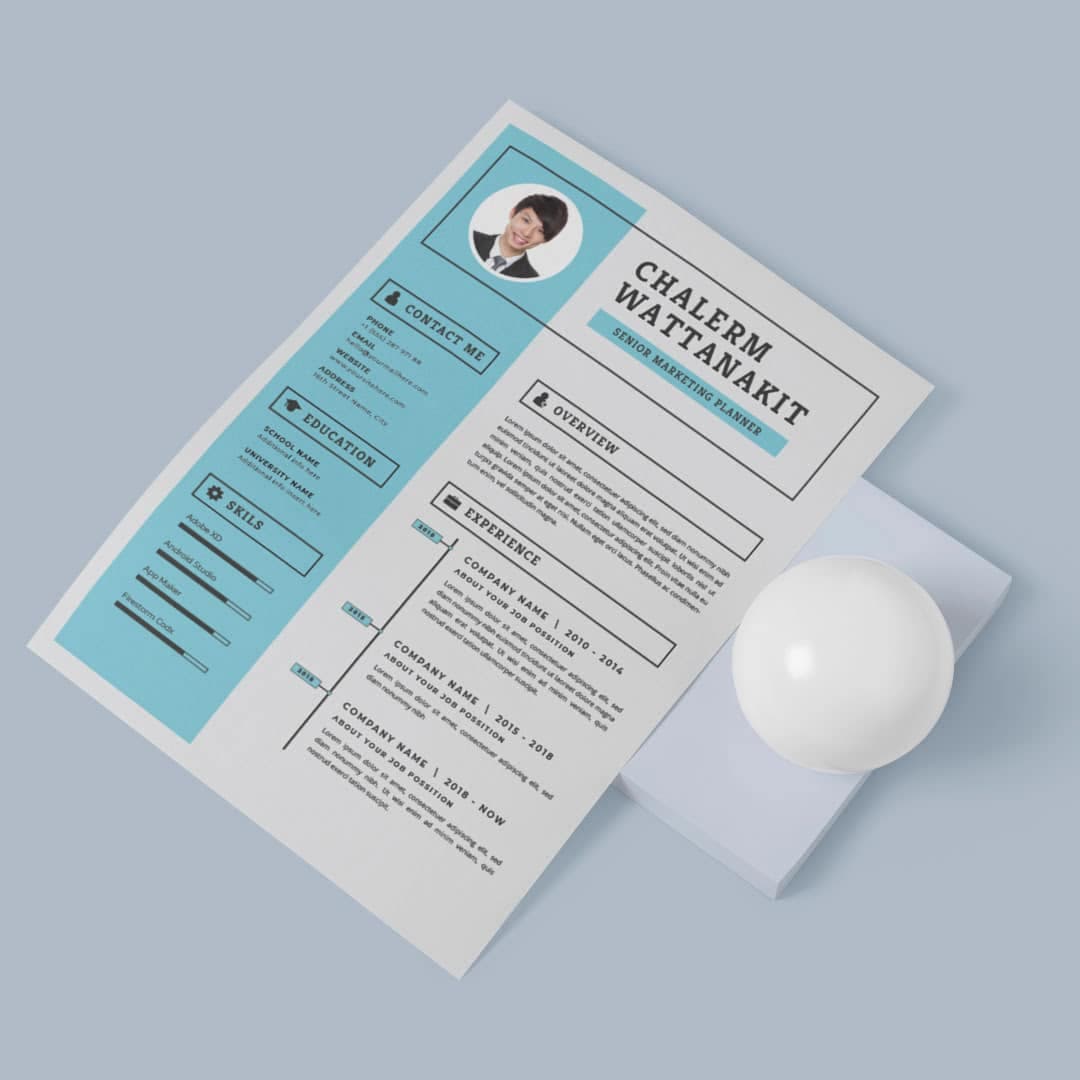 Hosta Resume Template — view 2