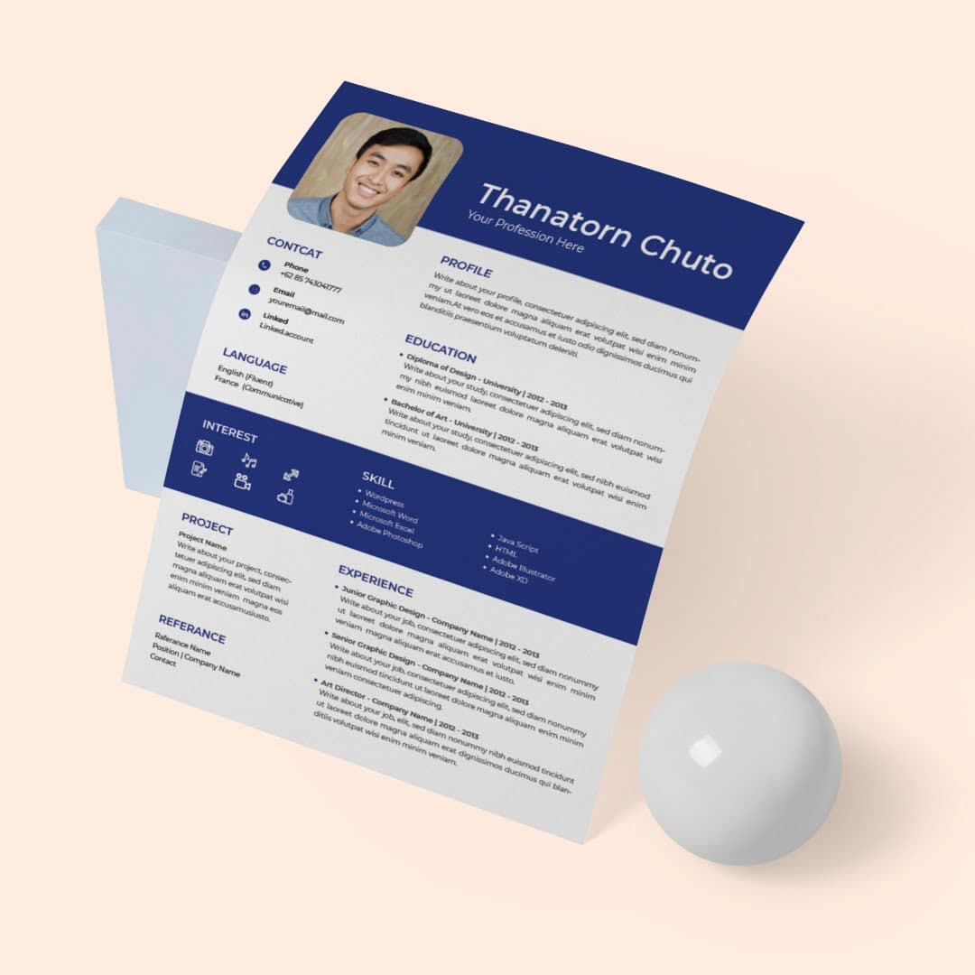 Hoya Resume Template — view 2