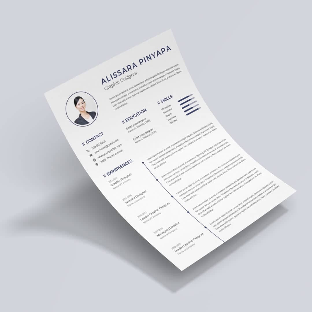 Latifolia Resume Template — view 2