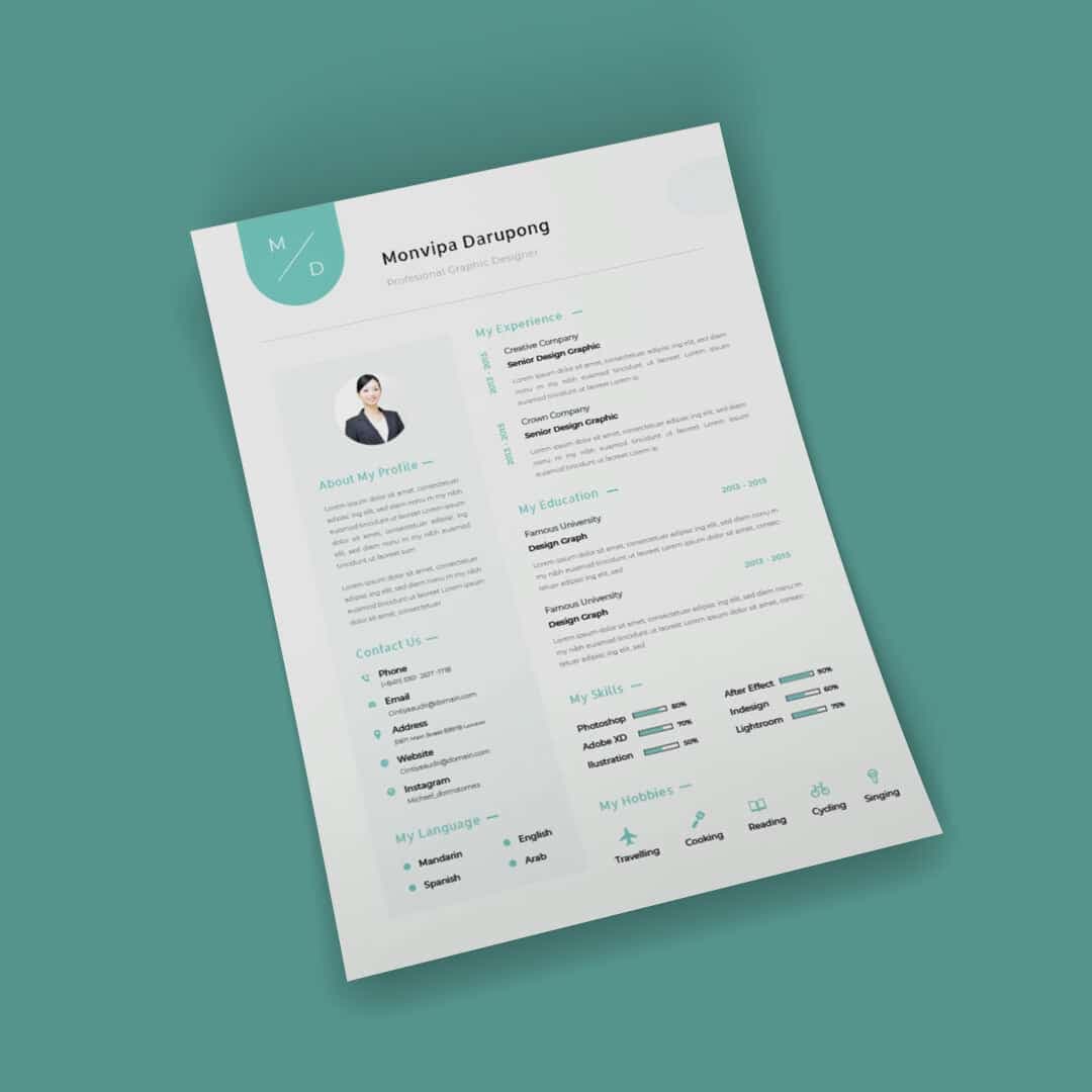 Amabilis Resume Template — view 2