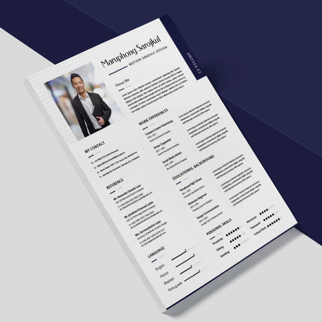 Starr Resume Template — view 2