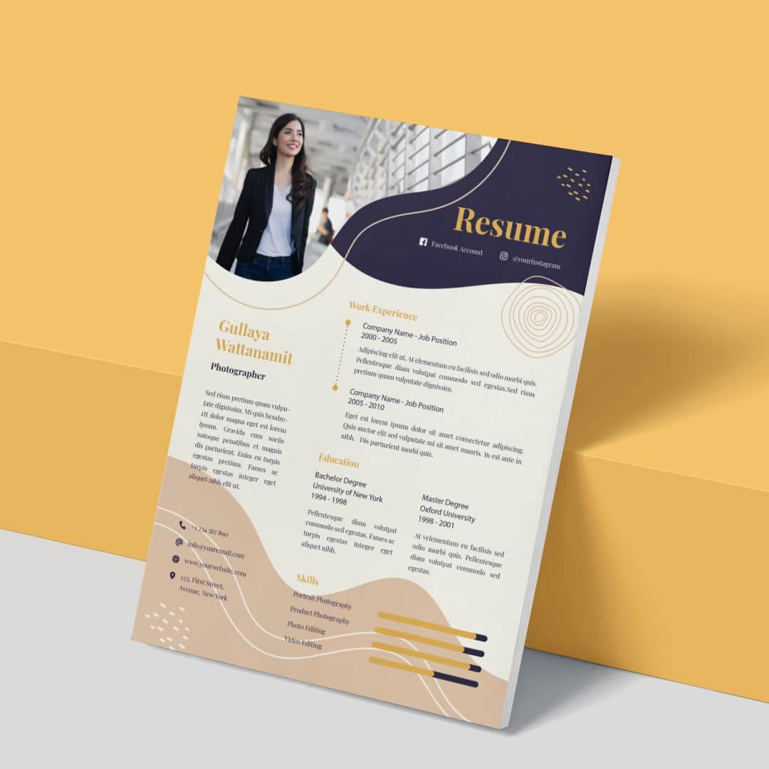Sororia Resume Template — view 2