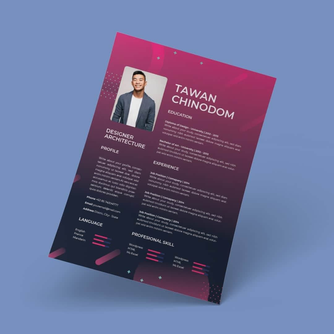 Euphoma Resume Template — view 4