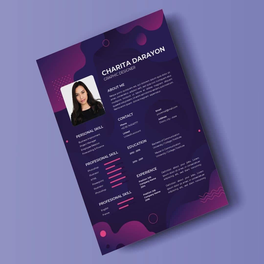 Farreri Resume Template — view 2