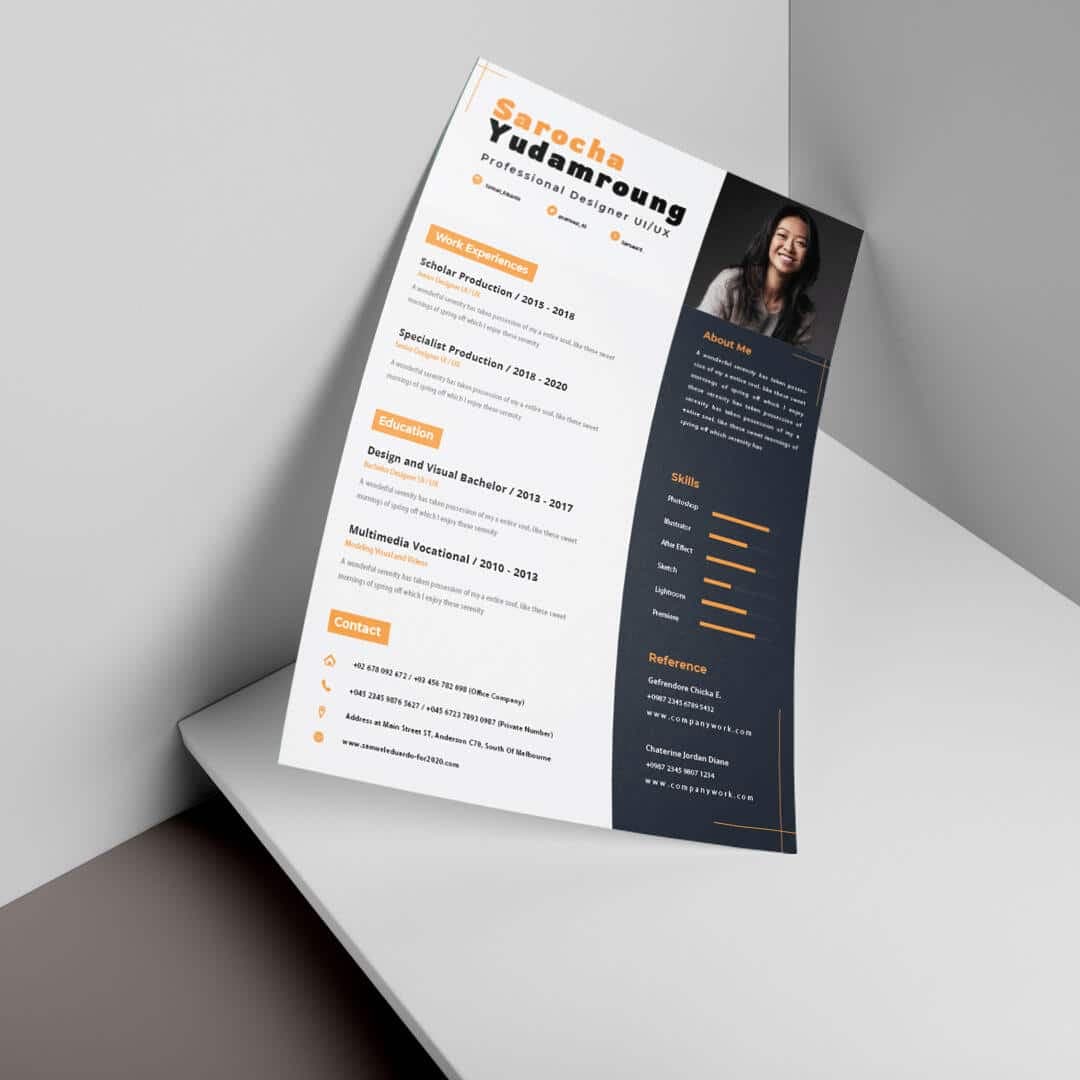 Holly Resume Template — view 1