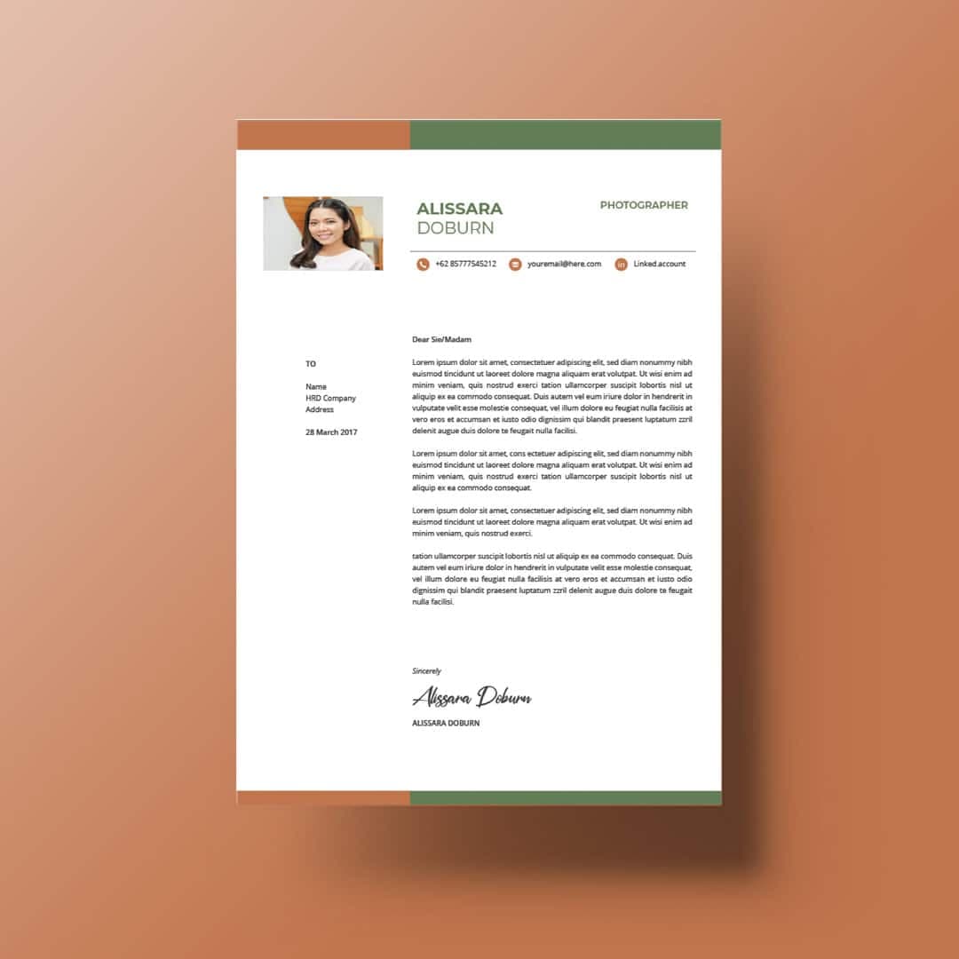 Clintonia Resume Template — view 1