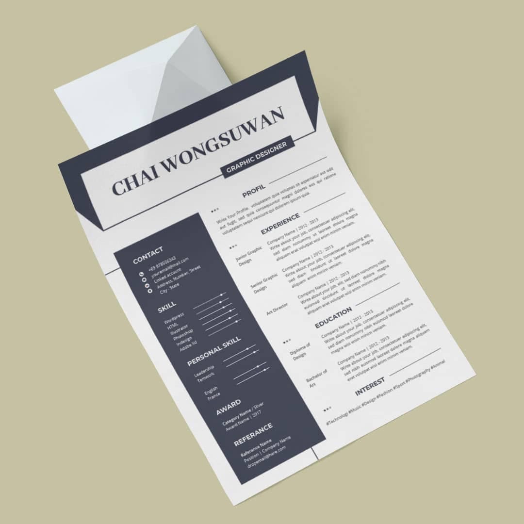 Ipomea Resume Template — view 2
