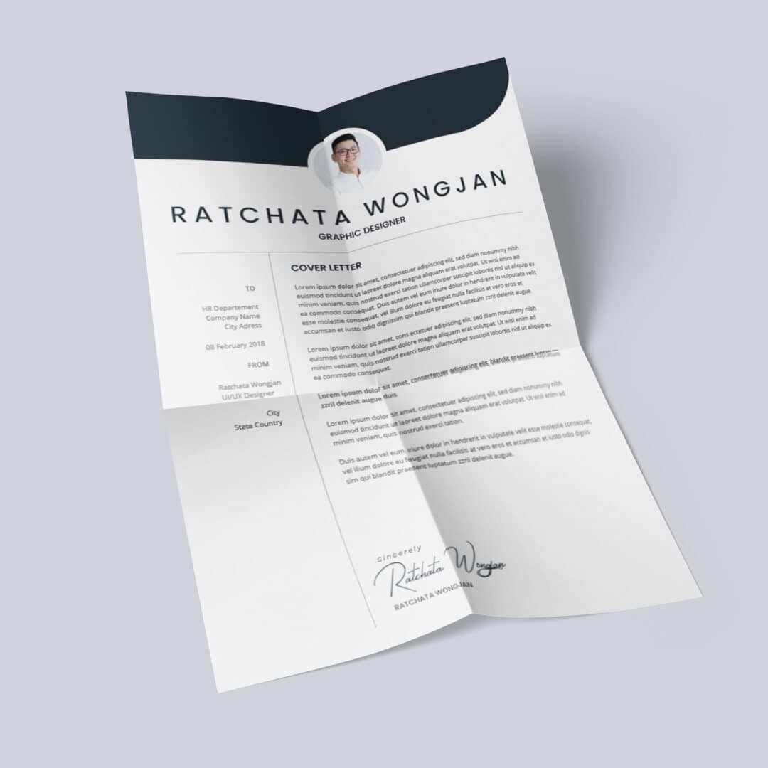 Jasmine Resume Template — view 2