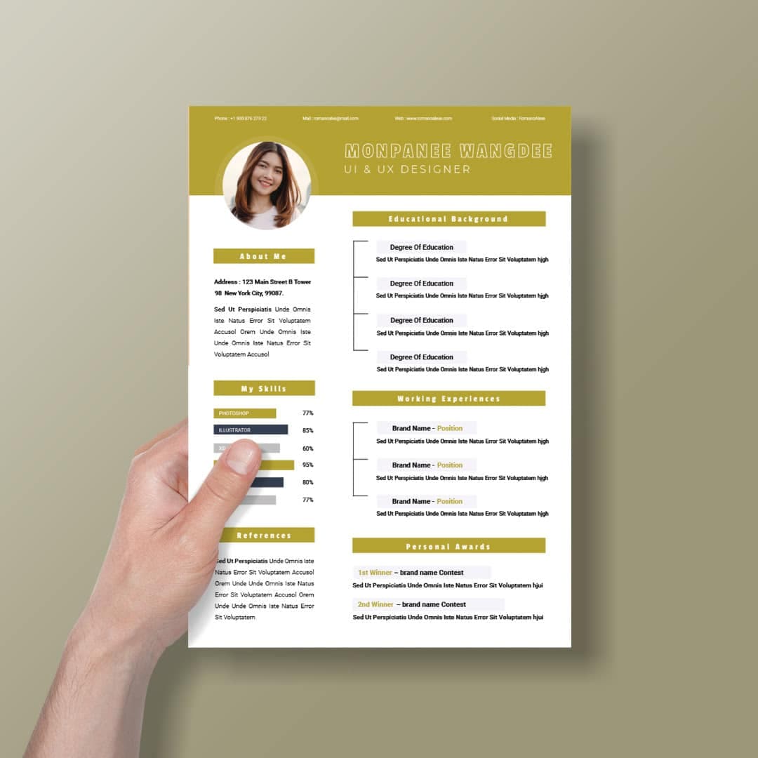 Sedovo Resume Template — view 2