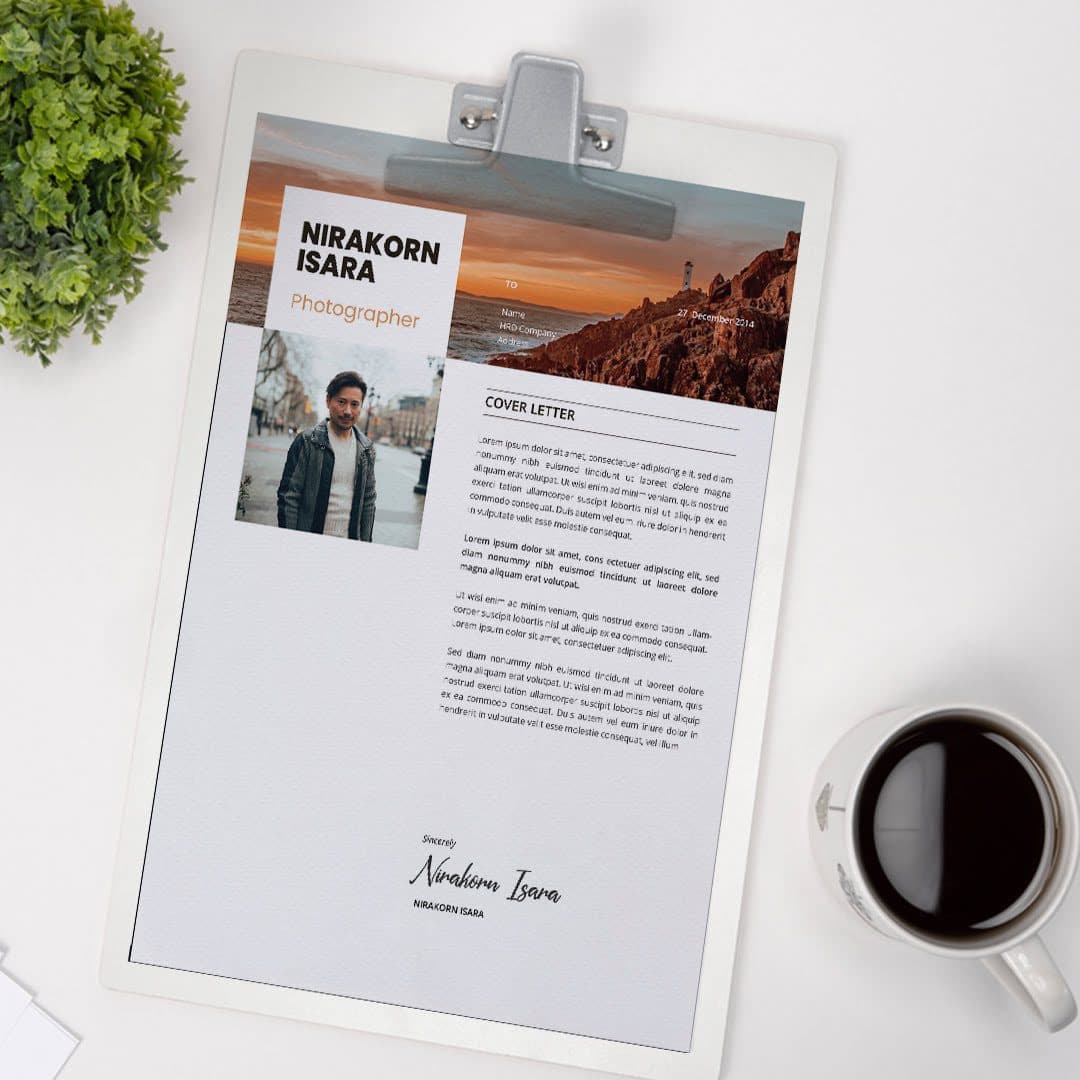 Daisy Resume Template — view 1