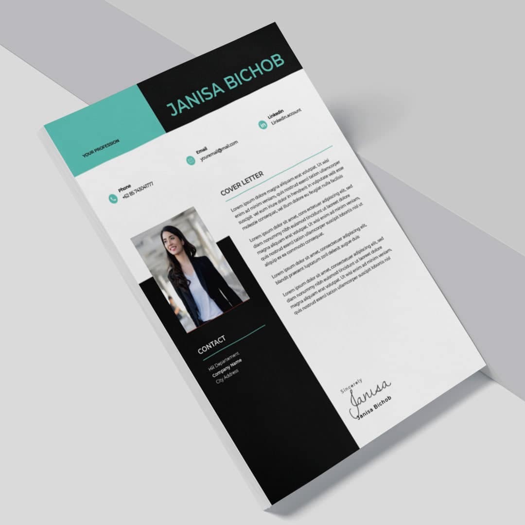 Iberis Resume Template — view 1