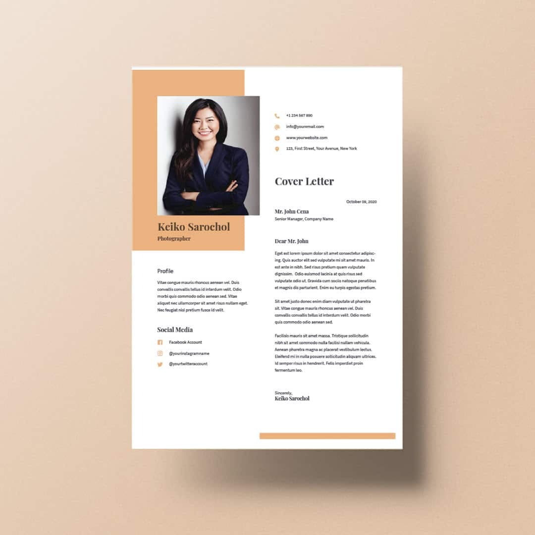 Primrose Resume Template — view 1