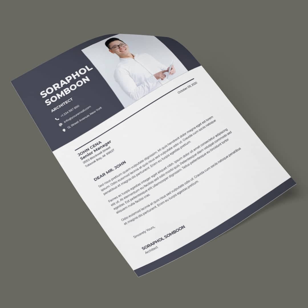 Daphne Resume Template — view 3