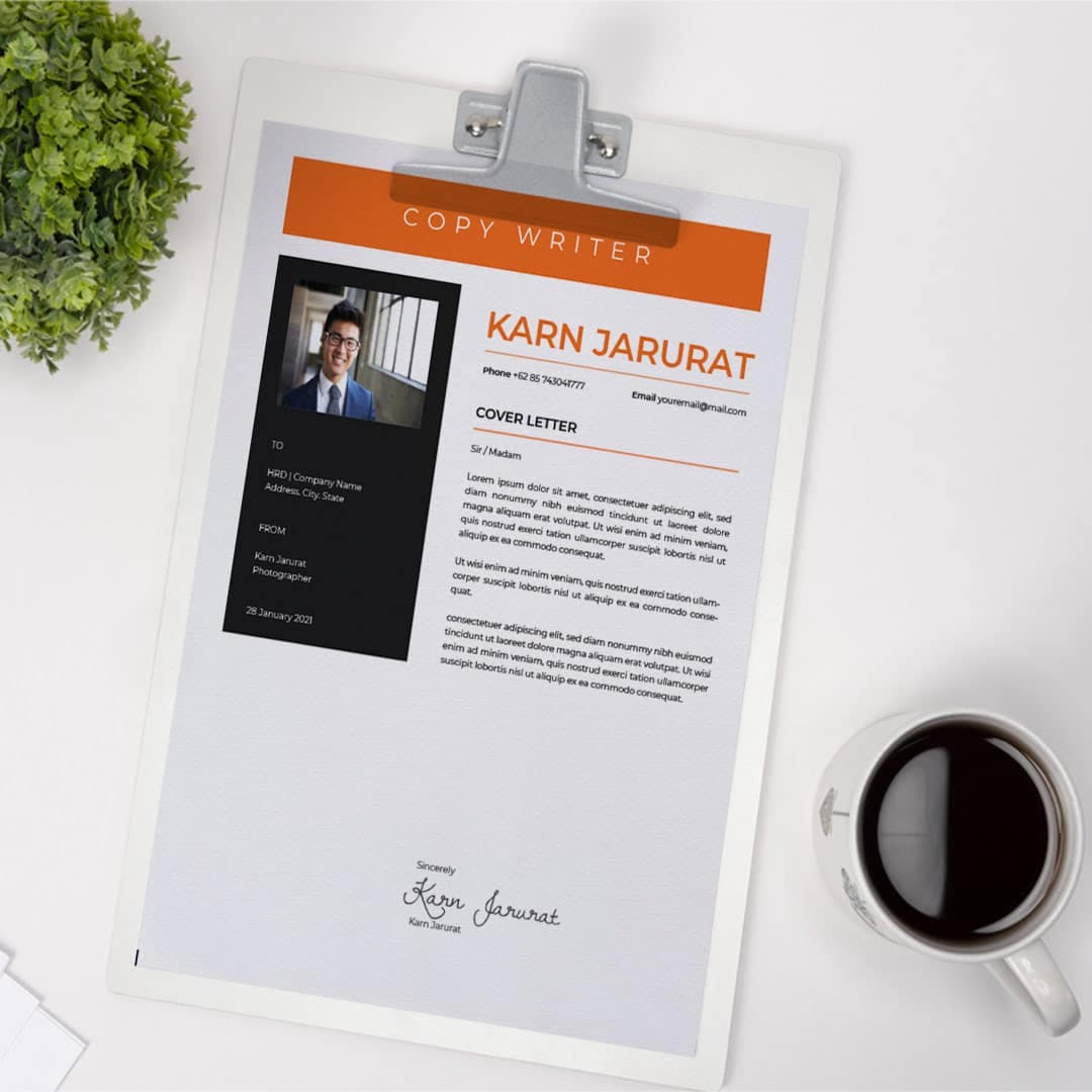 Digitalis Resume Template — view 3