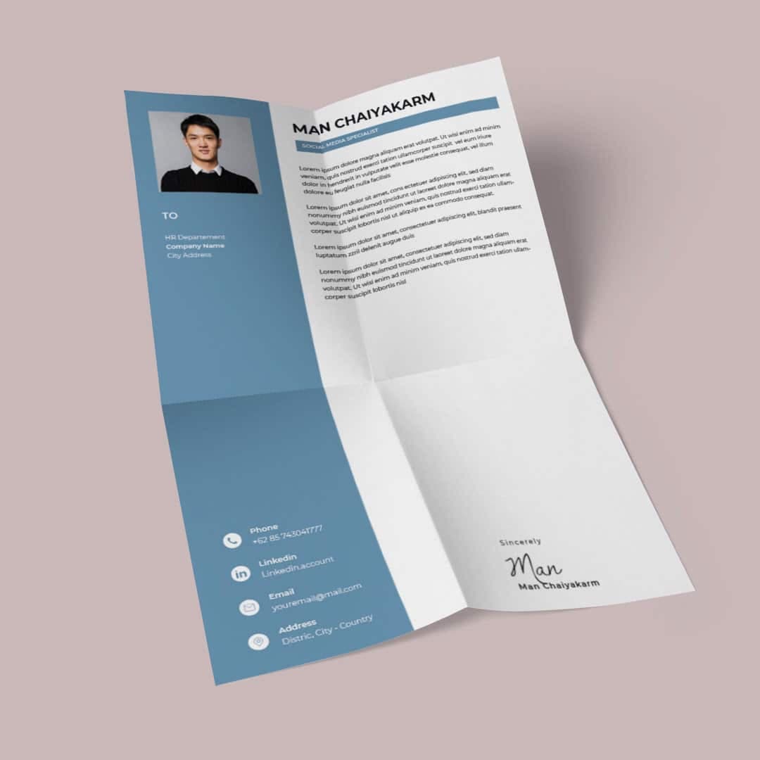 Elegans Resume Template — view 3