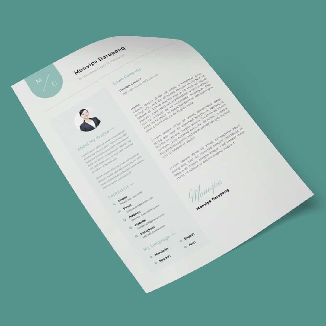 Amabilis Resume Template — view 1