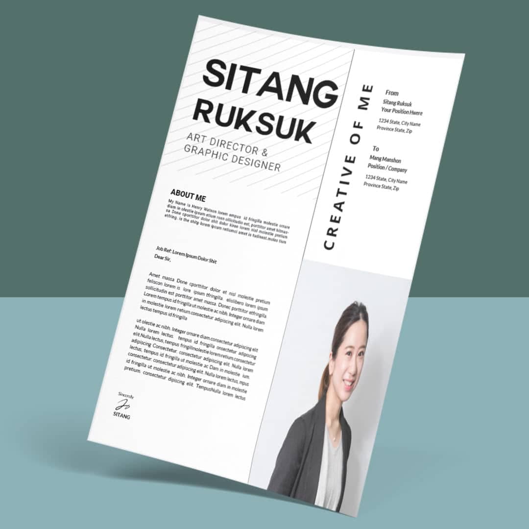 Violet Resume Template — view 1