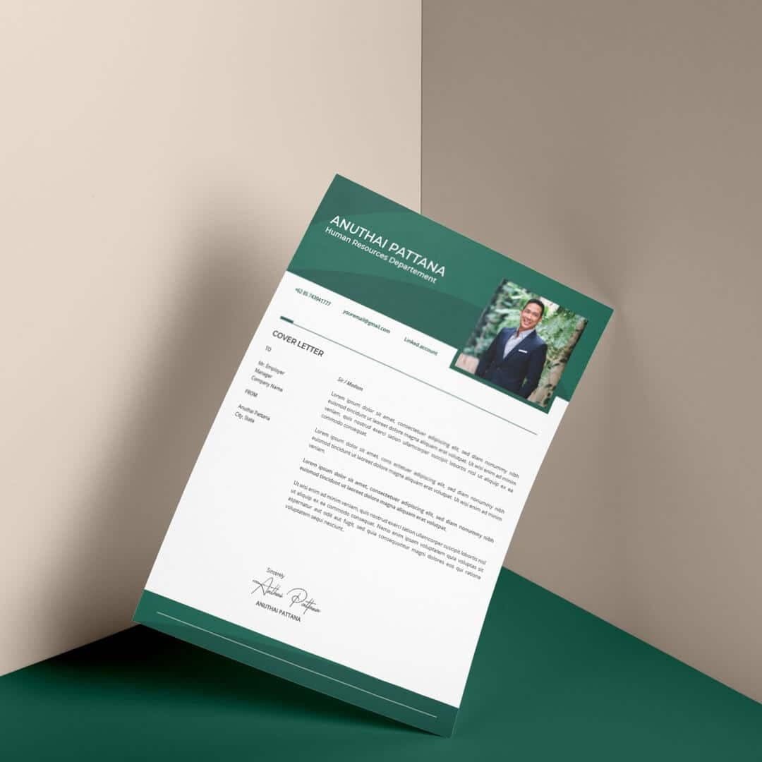 Tithonia Resume Template — view 1