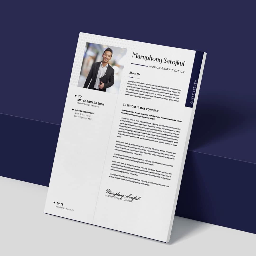 Starr Resume Template — view 1