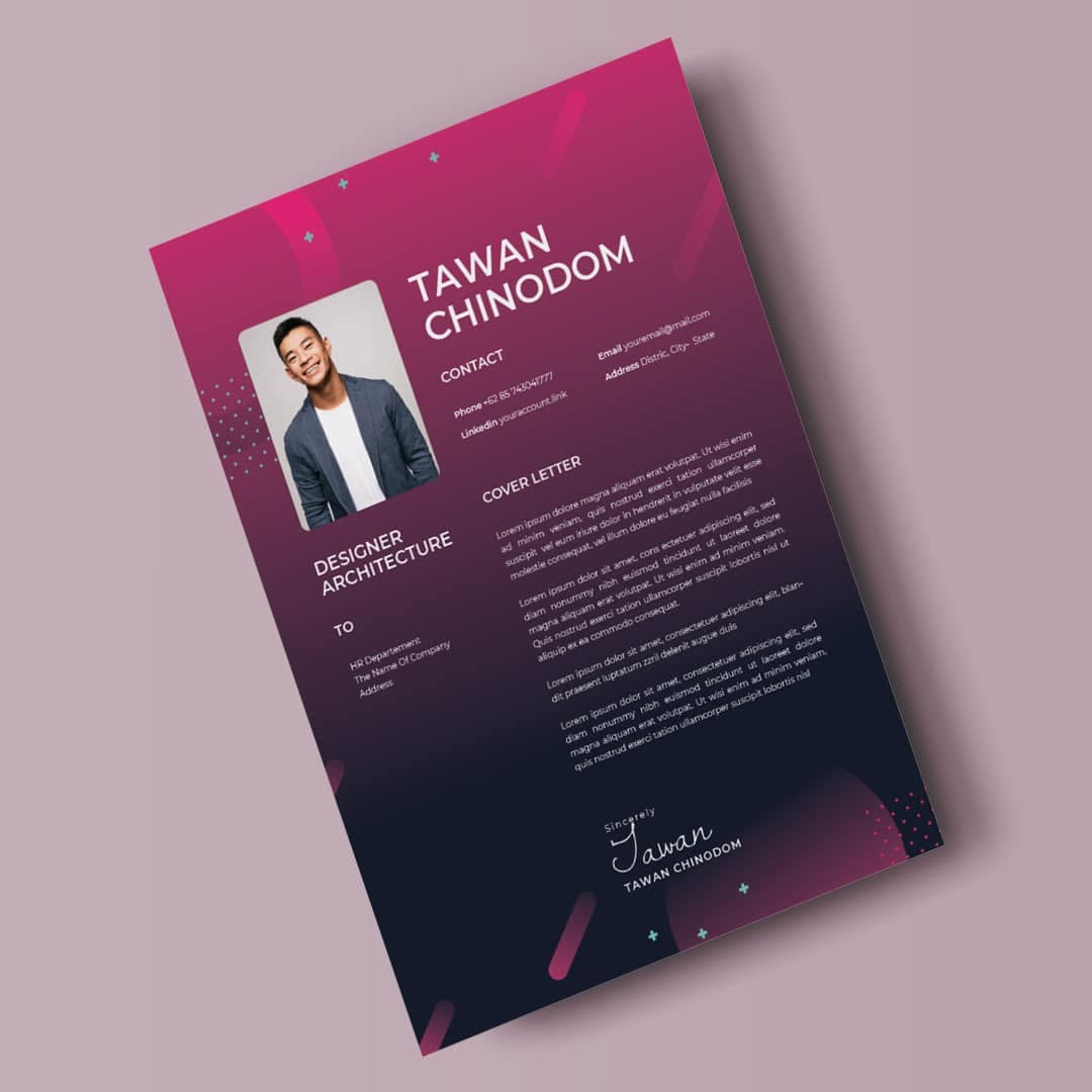 Euphoma Resume Template — view 3