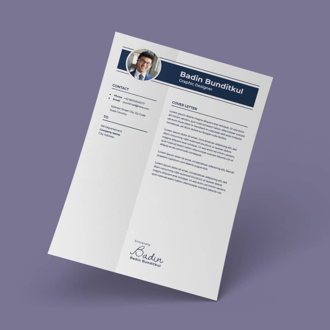 Forsythia Resume Template — view 1