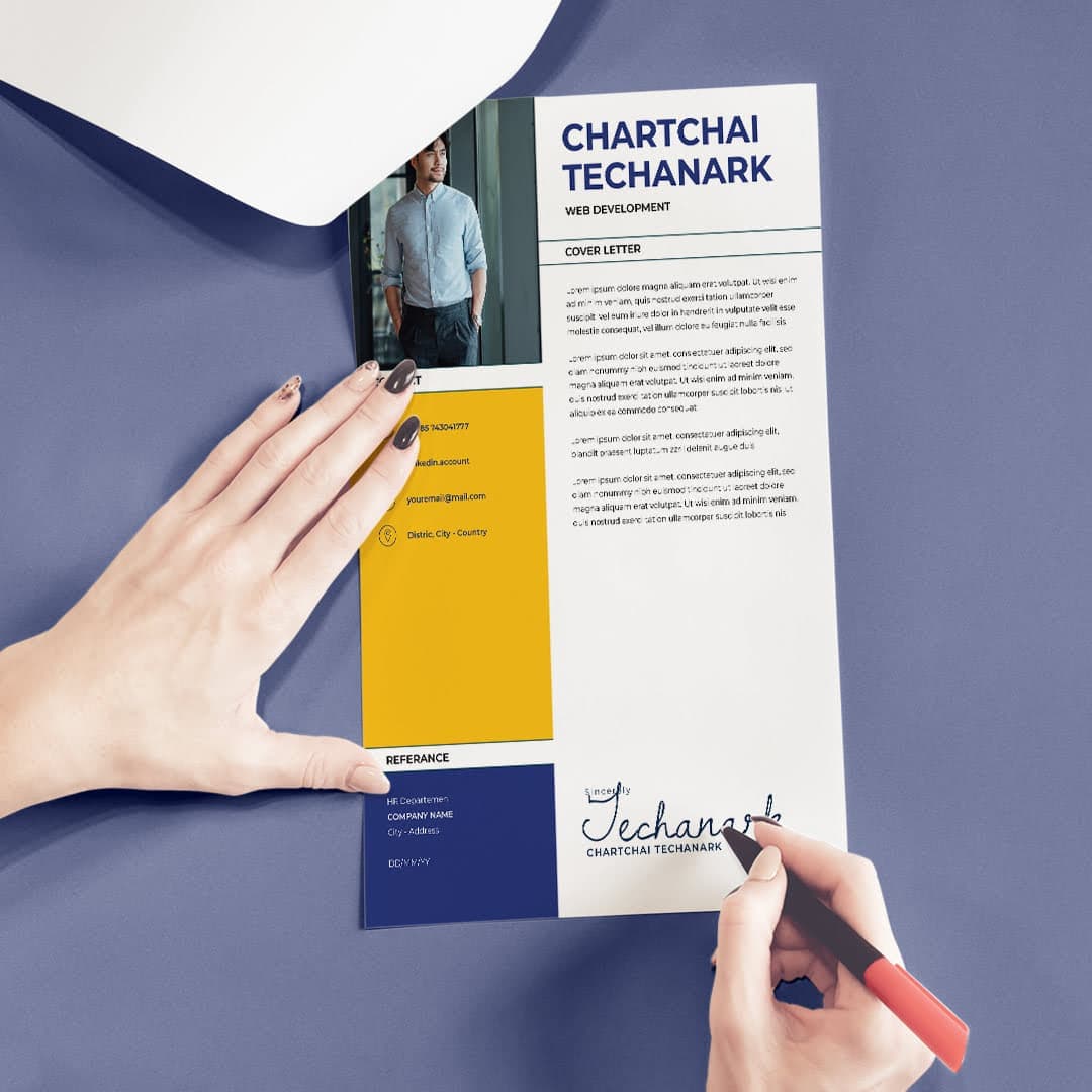 Galanthus Resume Template — view 2