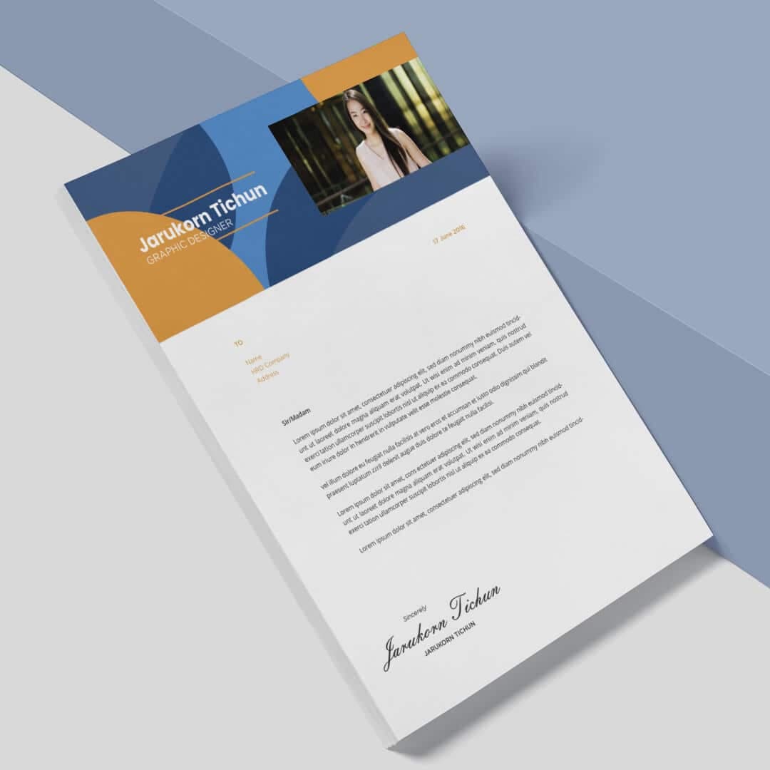 Gloire Resume Template — view 1