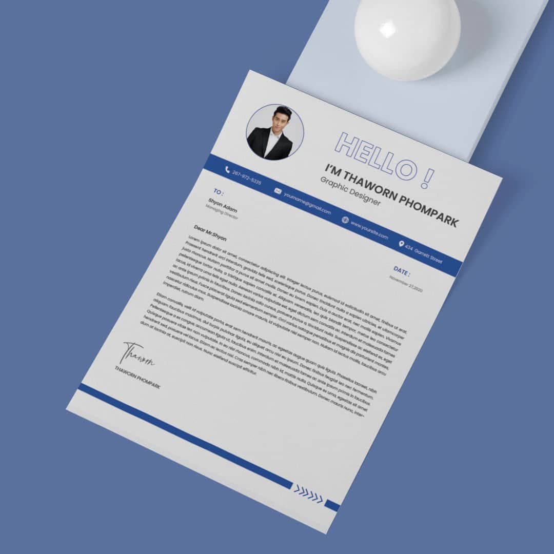 Helenium Resume Template — view 2