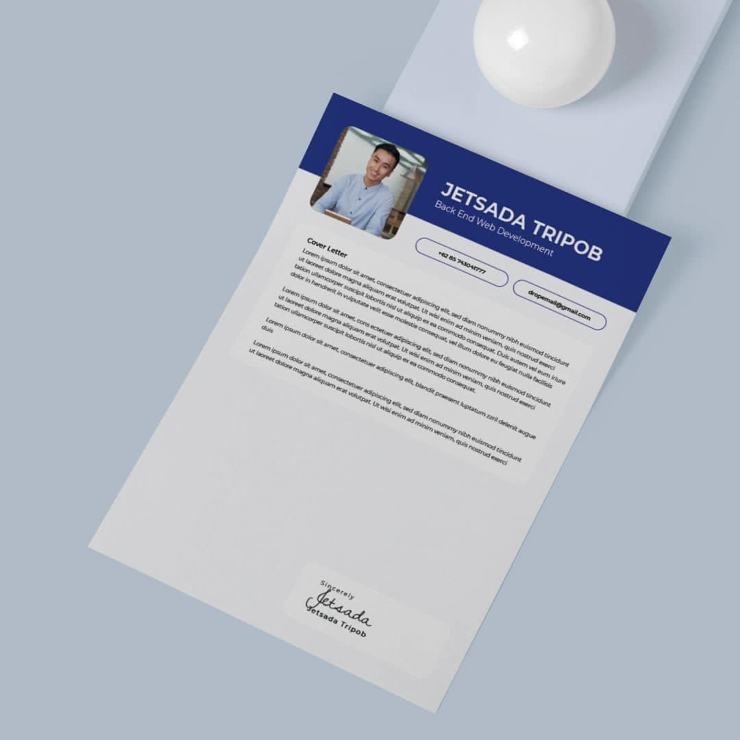 Hircinum Resume Template — view 1