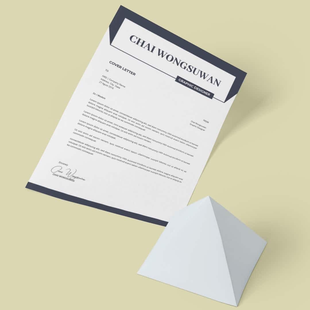 Ipomea Resume Template — view 1