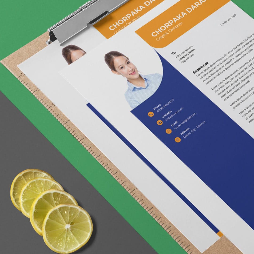 Ixora Resume Template — view 1