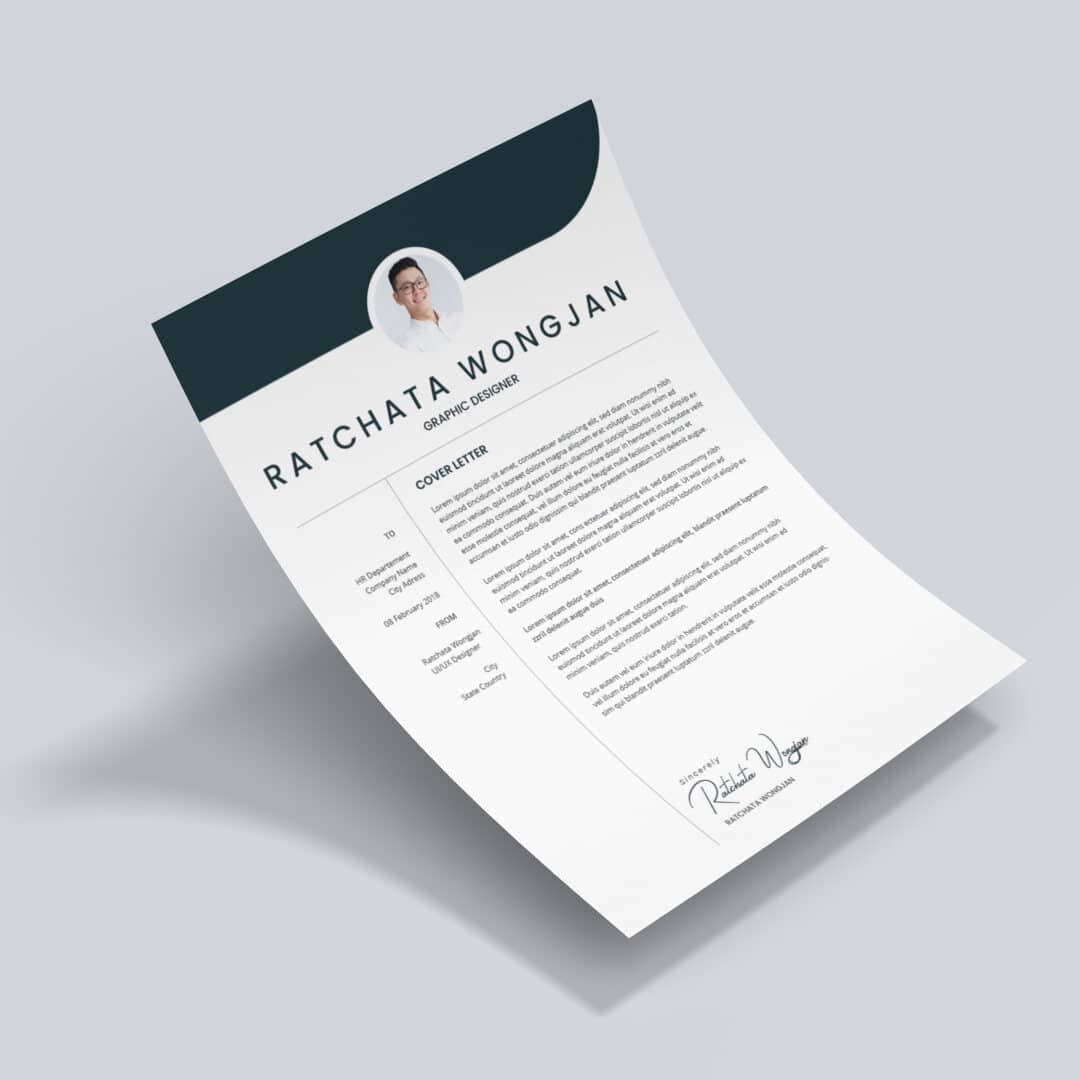 Jasmine Resume Template — view 1