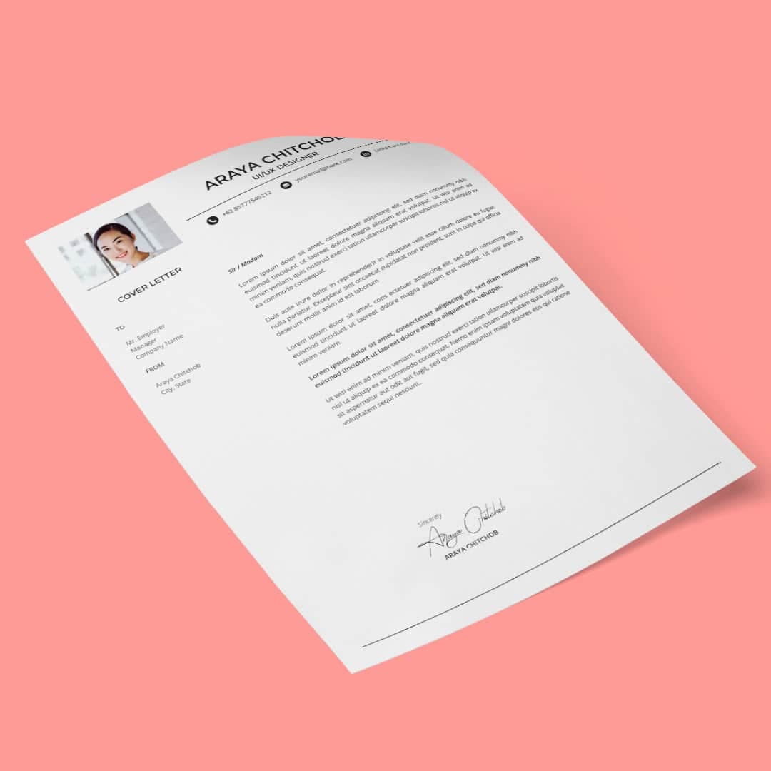 Lilac Resume Template — view 1