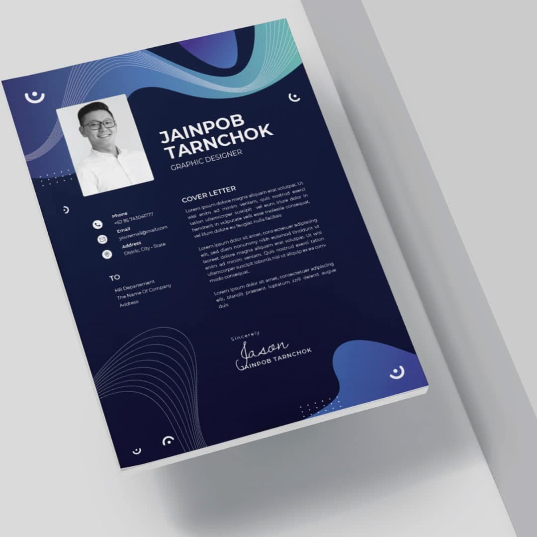 Majus Resume Template — view 1