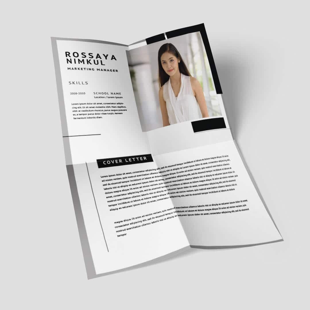 Muscari Resume Template — view 1