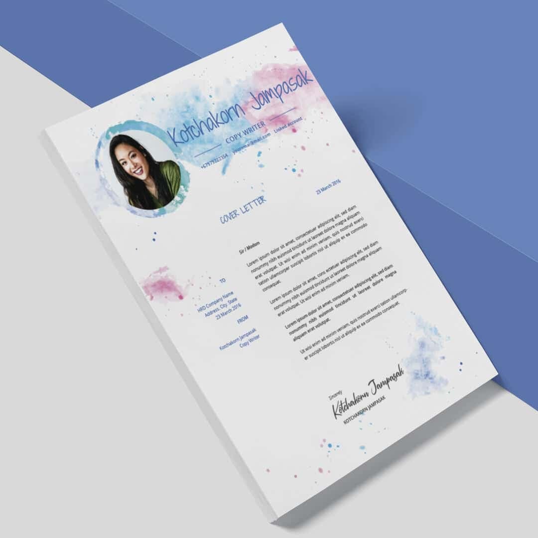 Nigella Resume Template — view 1