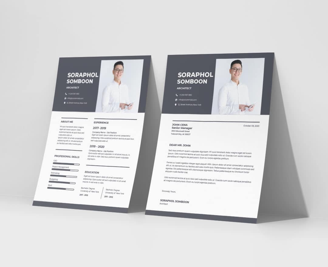 Daphne Resume Template — view 4