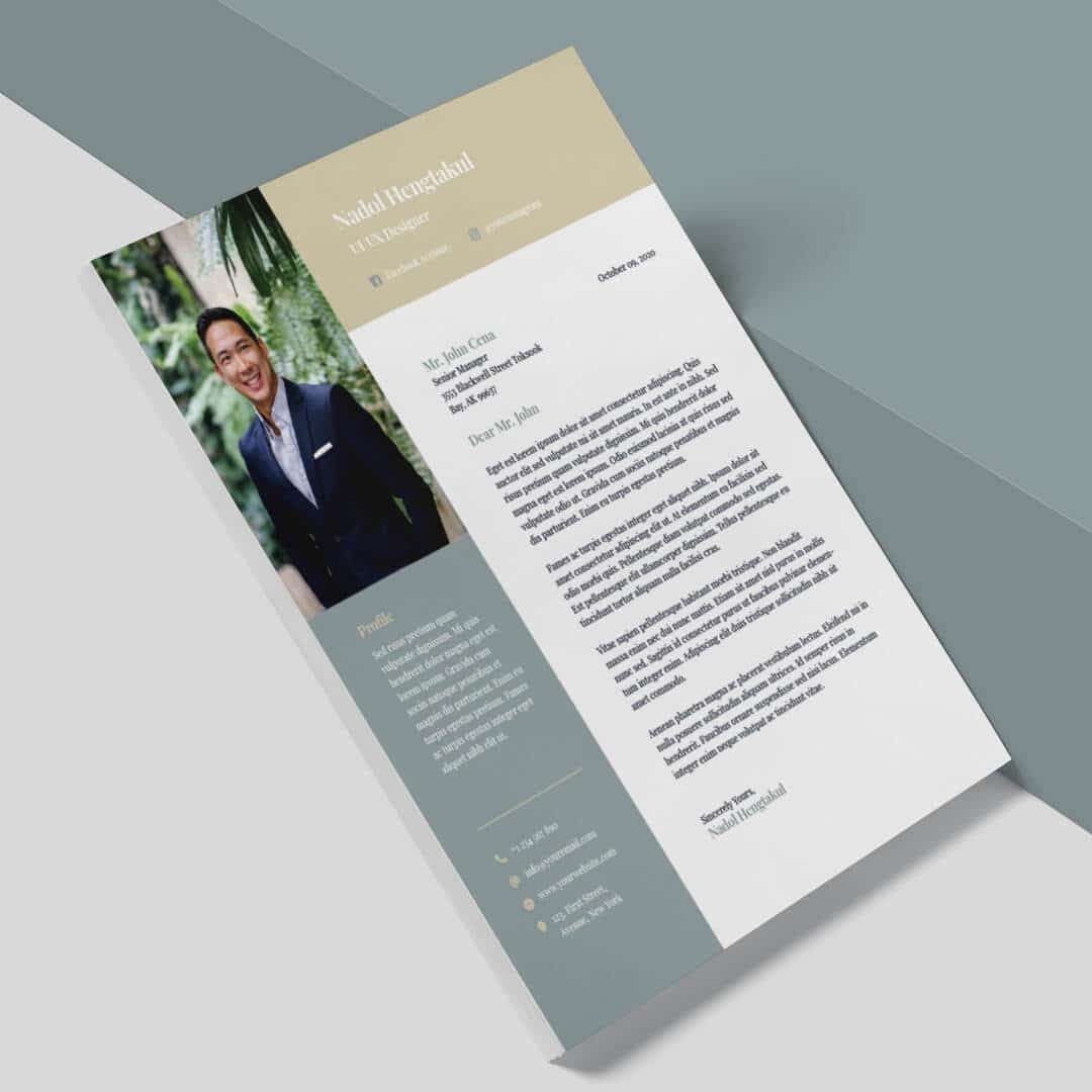 Cardamine Resume Template — view 1