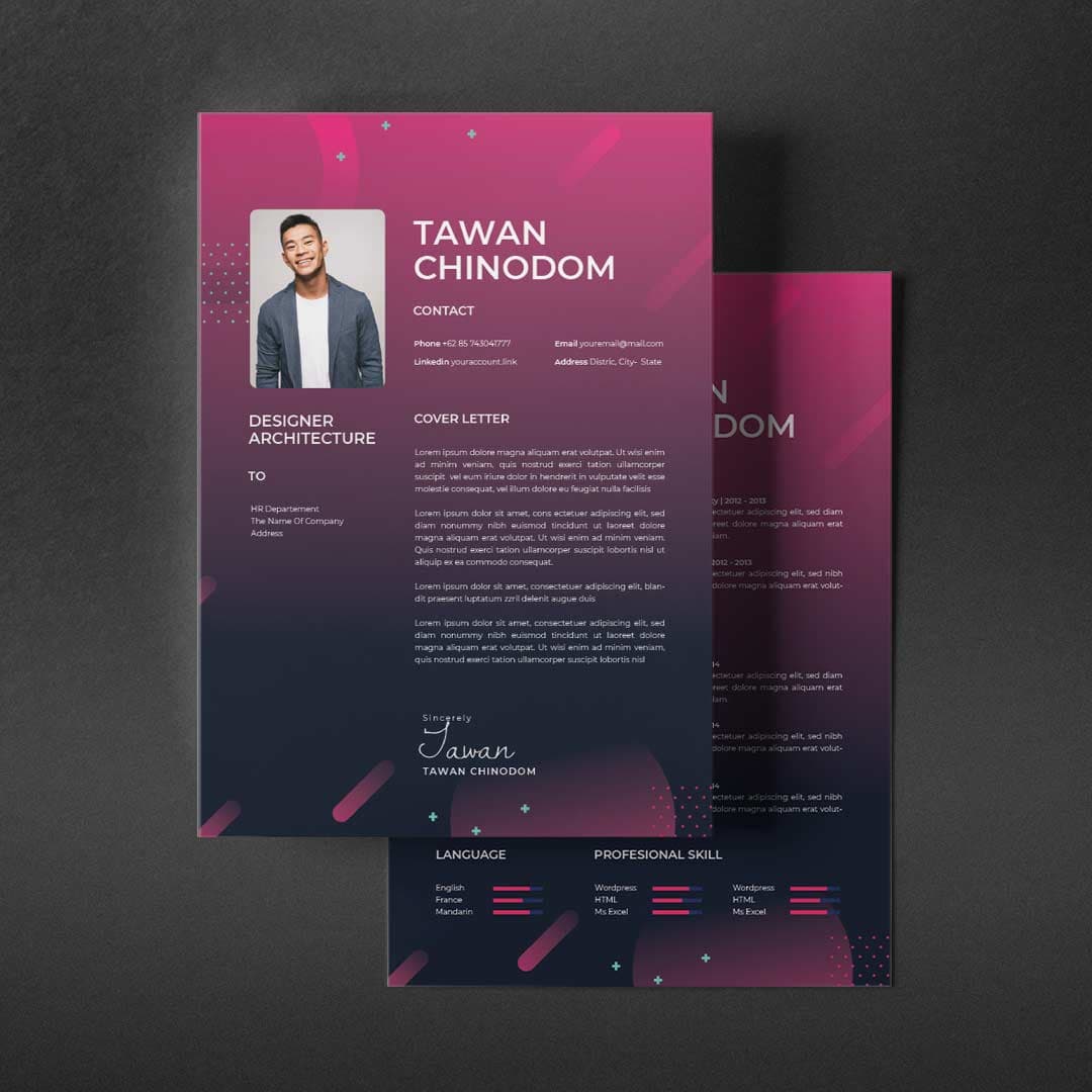 Euphoma Resume Template — view 2