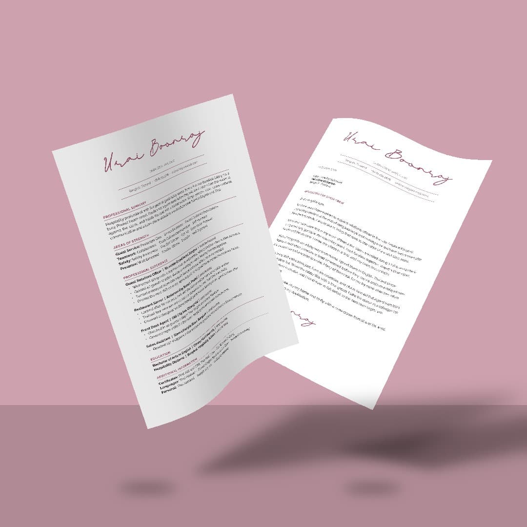 Sakura ATS Resume + Cover Letter