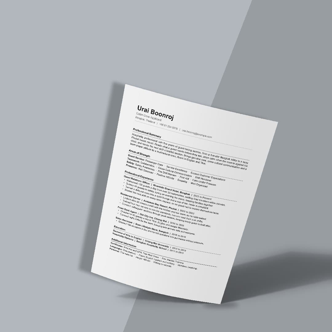Willow ATS Resume