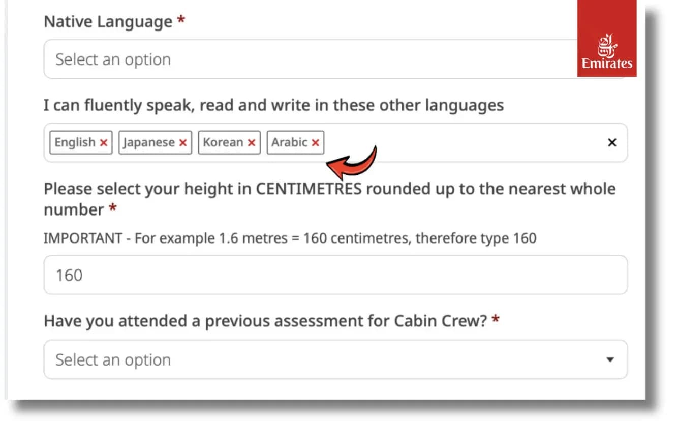 สมัครแอร์ เอมิเรตส์