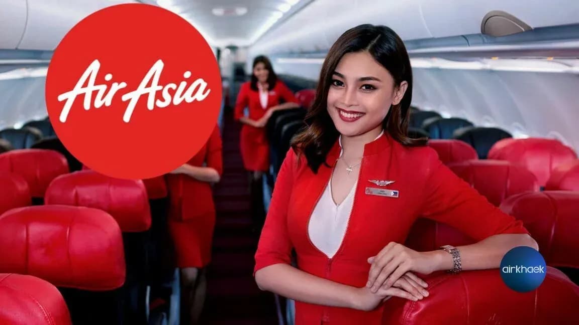 สมัครงาน AirAsia ตำแหน่ง ลูกเรือ แอร์โฮสเตส