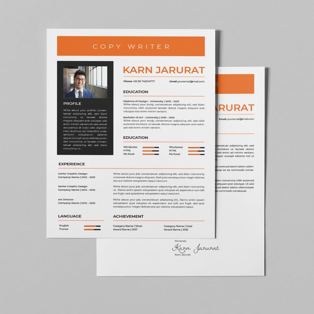 Digitalis Resume Template