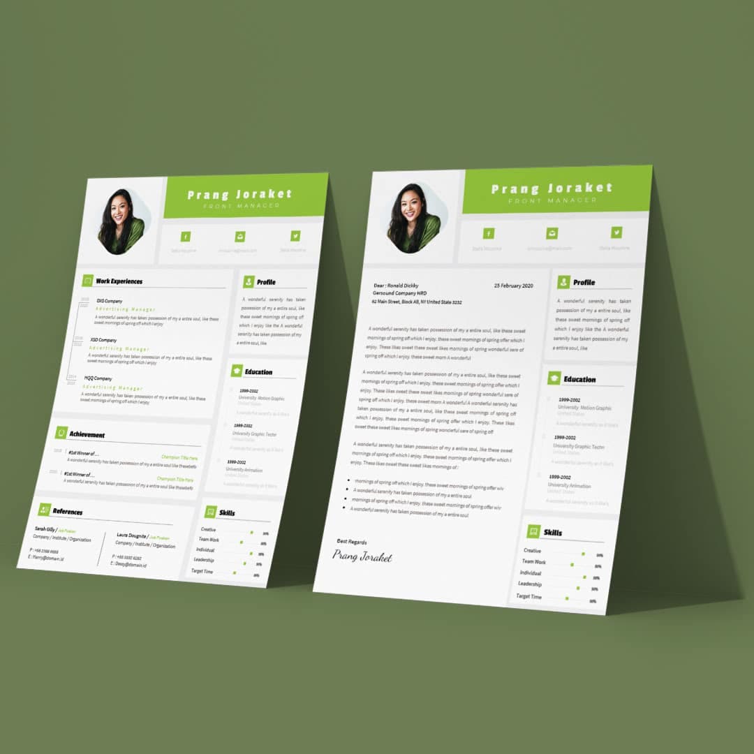 Tulipa Resume Template