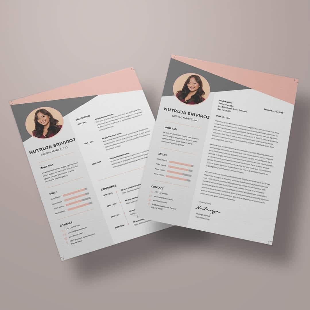 Dahlia Resume Template