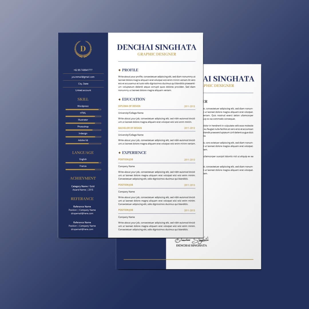 Bifida Resume Template