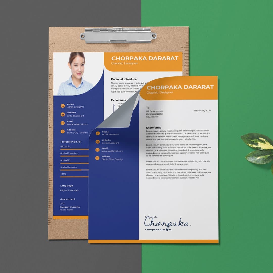 Ixora Resume Template