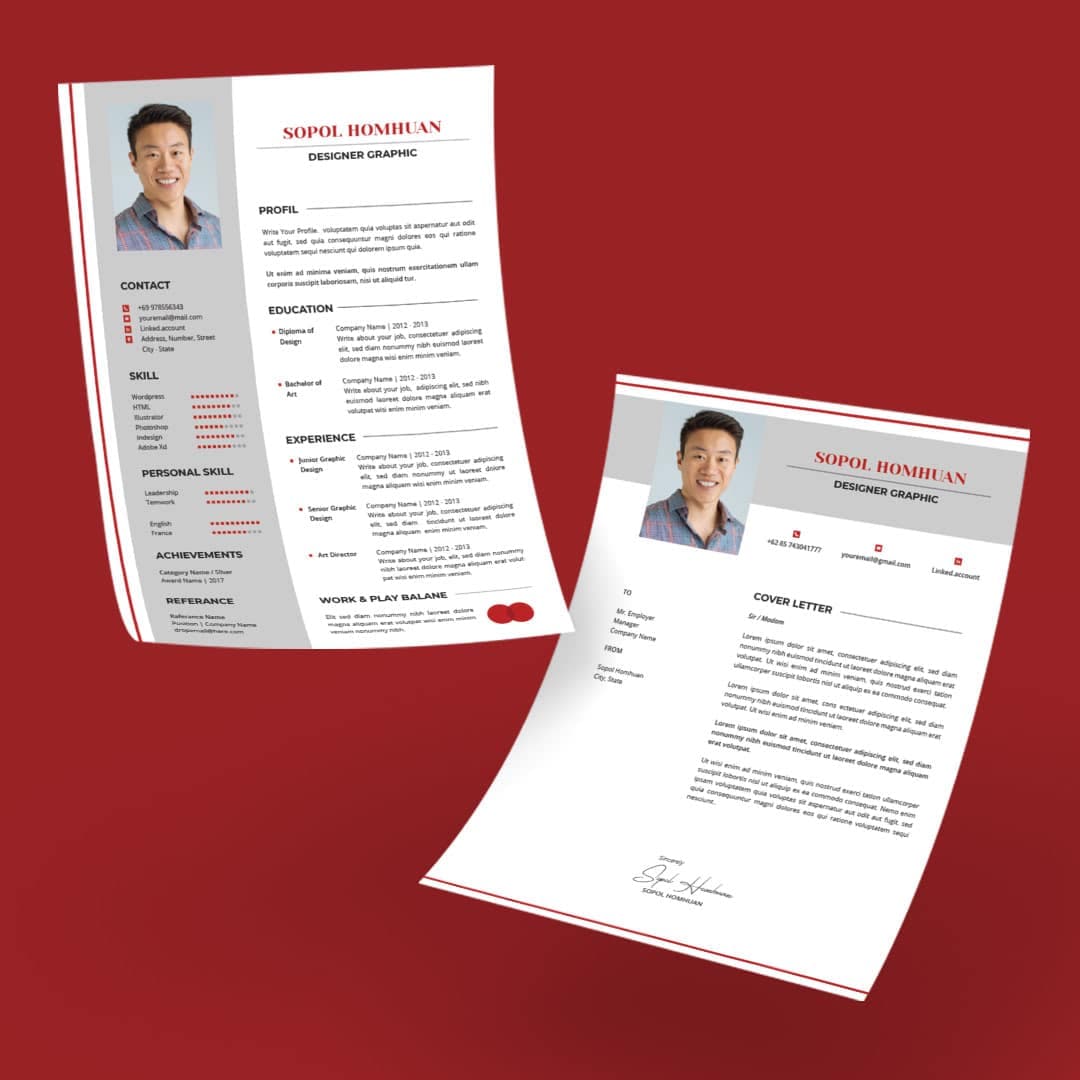 Mina Resume Template