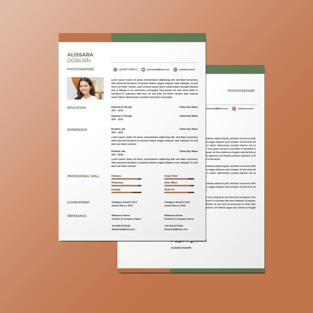 Clintonia Resume Template